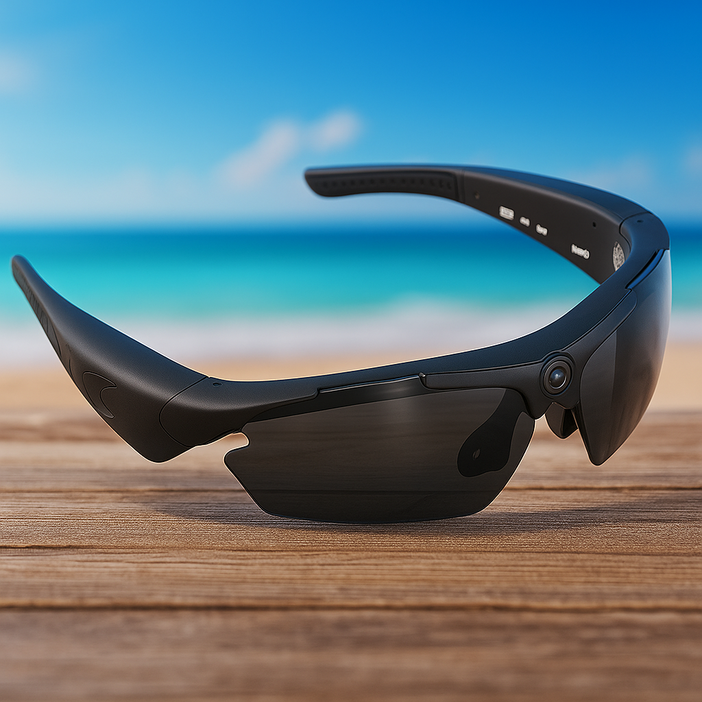 Óculos com Câmera Full HD 1080p