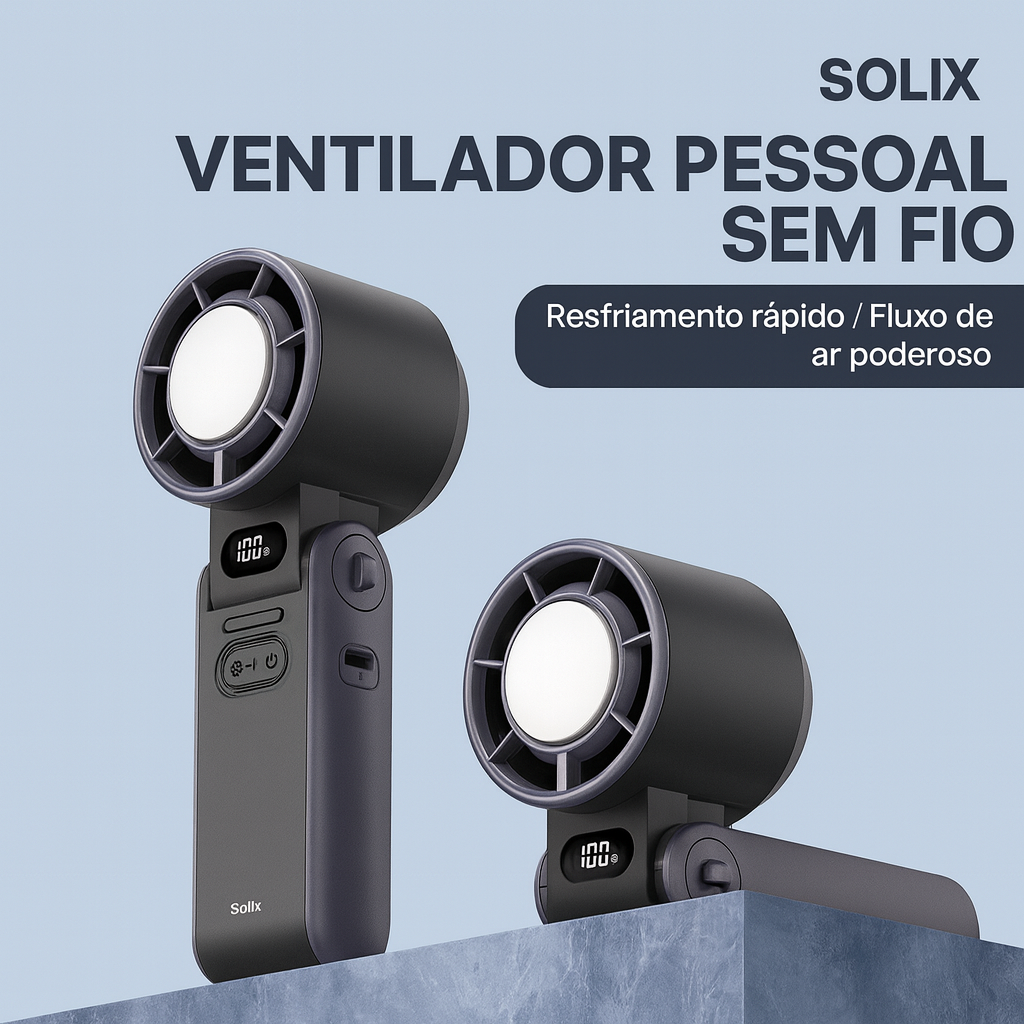 Ventoinha portátil Ice-cool