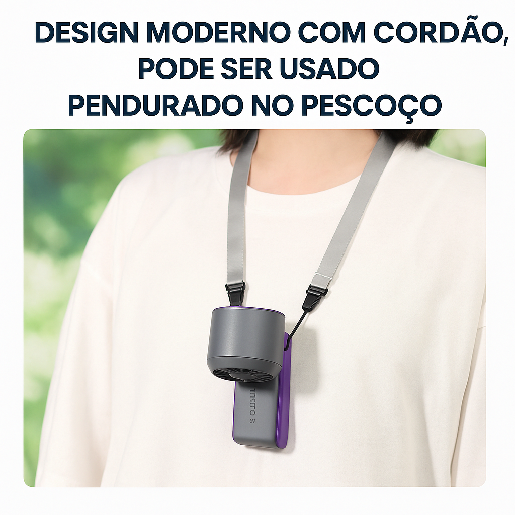 Ventoinha portátil Ice-cool