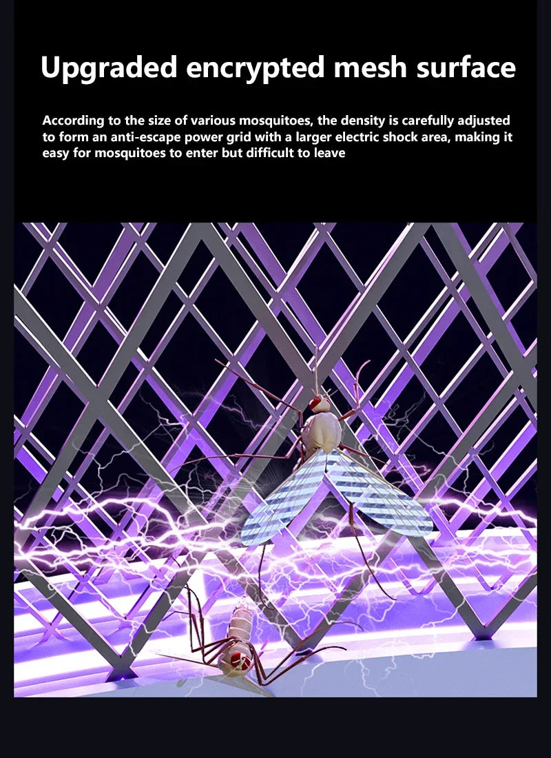 Raquete elétrica com luz LED