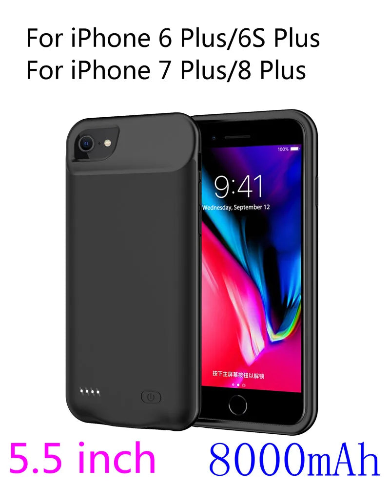 Capa Powerbank IPhone