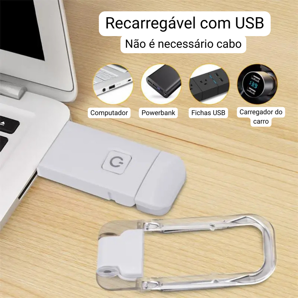 Luz led para leitores